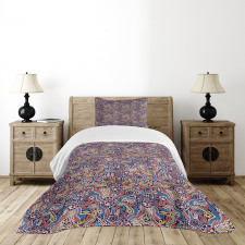 Mosaic Bohemian Bedspread Set