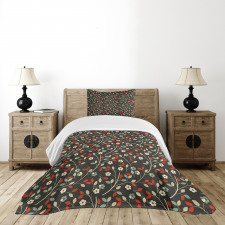 Nostalgic Garden Retro Bedspread Set