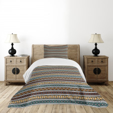 Shapes Pattern Bedspread Set