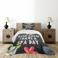 Keep Calm Have a Spa Day Bedspread Set