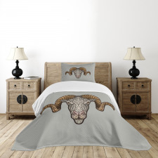 Ram Horns Bedspread Set