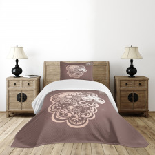 Ram Portrait Stars Bedspread Set