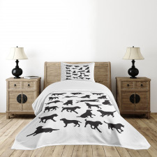 Various Positions Bedspread Set