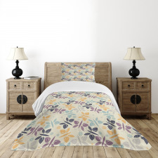 Abstract Springtime Bedspread Set