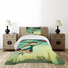 Fairy Tale Nanny London Bedspread Set