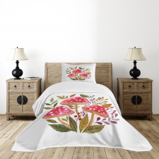 Watercolor Amantias Bedspread Set