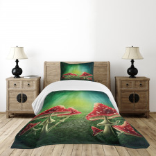 Fairy Tale Fungus Bedspread Set