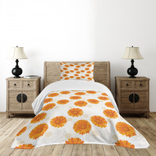 Calendula Flowers Bedspread Set