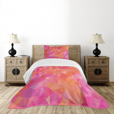 Polygonal Art Bedspread Set