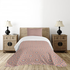 Blooming Nature Theme Bedspread Set
