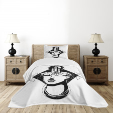 Woman Rocket Bedspread Set