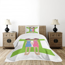 Twin Girls Teens Bedspread Set