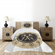 Circle and Twins Bedspread Set