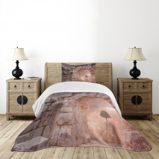 Greek Building Bedspread Set