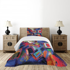 Modern Art Picture Bedspread Set