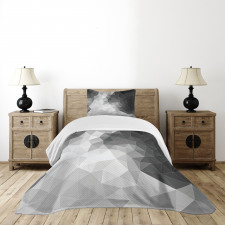 Polygon Triangle Bedspread Set