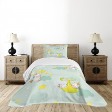 Night Animals Bedspread Set