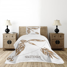 Bow and Arrow Bedspread Set