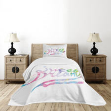 Happiness Youth Themes Bedspread Set