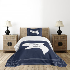 Sleeping Ghost Bedspread Set