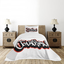 Teenage Boys Name Bedspread Set