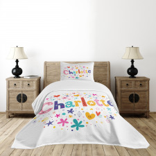 Happy Smiling Stars Bedspread Set