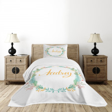 Retro Flourishing Nature Bedspread Set