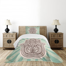 Middle Eastern Hand Bedspread Set