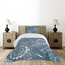 Romantic Blossom Petals Bedspread Set