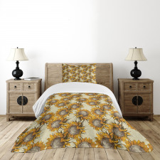 Vintage Nature Ornament Bedspread Set