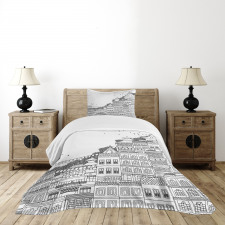 Doodle Style Kathmandu Bedspread Set