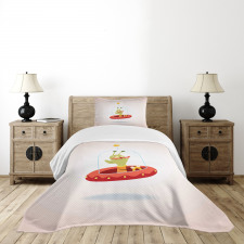 Alien Character Bedspread Set