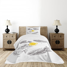 Organic Farm Bedspread Set