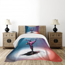 Break Dancer Sketch Bedspread Set