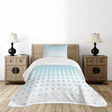 Vanishing Dots Bedspread Set