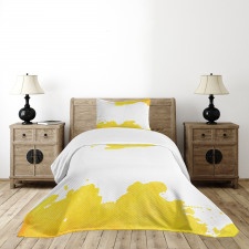 Watercolor Stain Bedspread Set