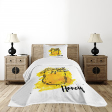 Honey Jar Art Bedspread Set