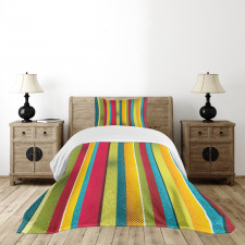 Ragged Stripes Bedspread Set