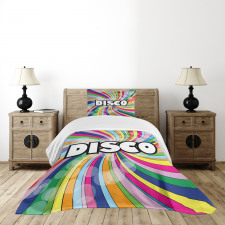 Eighties Disco Bedspread Set