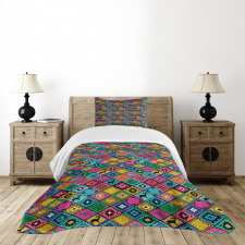 Boho Patchwork Bedspread Set