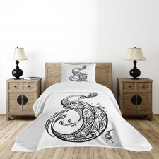 Oriental Peacock Bedspread Set