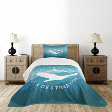 Life is a Journey Message Bedspread Set