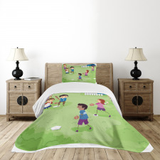 Friends Basketball Bedspread Set