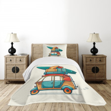 Rickshaw Luggage Bedspread Set