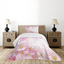 Blossoming Spring Tree Bedspread Set