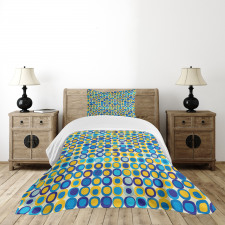 Circular Motifs Bedspread Set