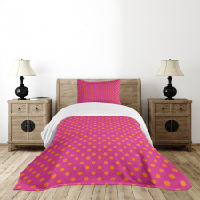 Polka Dots Design Bedspread Set