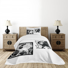 Bird Bedspread Set