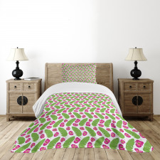 Botanical Concept Bedspread Set