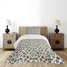 Autumn Petals Bedspread Set